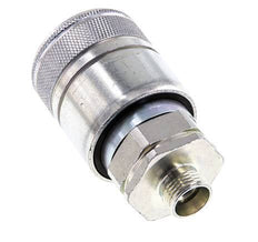 Acier Coupleur hydraulique DN 20 Manchon 12 mm L Anneau de compression ISO 7241-1 A/8434-1 D 29.1mm