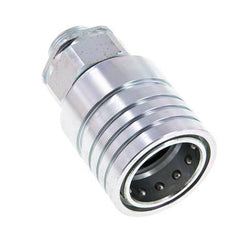 Acier Coupleur hydraulique DN 25 Manchon 18 mm L Anneau de compression ISO 7241-1 A/8434-1 D 34.3mm