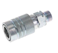 Acier Coupleur hydraulique DN 10 Manchon 10 mm S Anneau de compression ISO 7241-1 A/8434-1 D 17.3mm