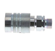 Acier Coupleur hydraulique DN 10 Manchon 10 mm S Anneau de compression ISO 7241-1 A/8434-1 D 17.3mm