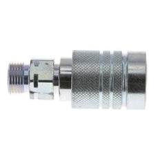 Acier Coupleur hydraulique DN 10 Manchon 10 mm S Anneau de compression ISO 7241-1 A/8434-1 D 17.3mm