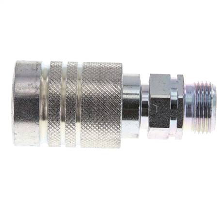 Acier Coupleur hydraulique DN 10 Manchon 12 mm S Anneau de compression ISO 7241-1 A/8434-1 D 17.3mm