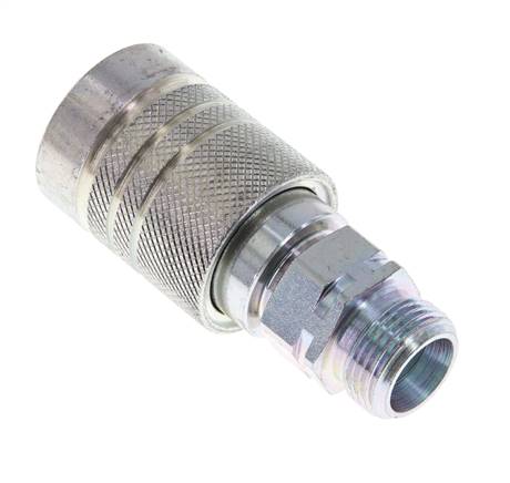 Acier Coupleur hydraulique DN 10 Manchon 12 mm S Anneau de compression ISO 7241-1 A/8434-1 D 17.3mm