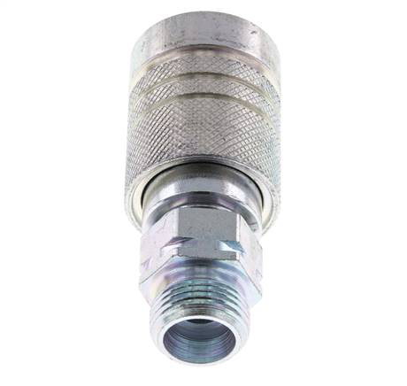 Acier Coupleur hydraulique DN 10 Manchon 12 mm S Anneau de compression ISO 7241-1 A/8434-1 D 17.3mm