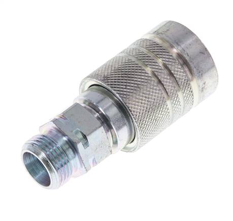 Acier Coupleur hydraulique DN 10 Manchon 12 mm S Anneau de compression ISO 7241-1 A/8434-1 D 17.3mm