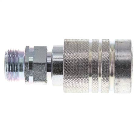 Acier Coupleur hydraulique DN 10 Manchon 12 mm S Anneau de compression ISO 7241-1 A/8434-1 D 17.3mm