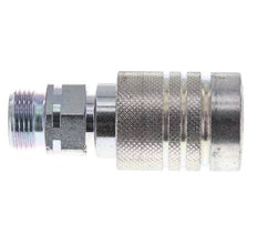 Acier Coupleur hydraulique DN 10 Manchon 12 mm S Anneau de compression ISO 7241-1 A/8434-1 D 17.3mm