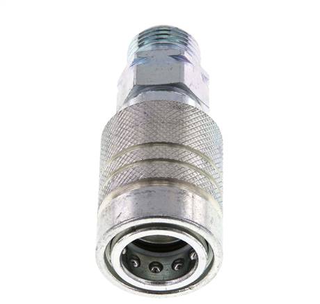 Acier Coupleur hydraulique DN 10 Manchon 12 mm S Anneau de compression ISO 7241-1 A/8434-1 D 17.3mm