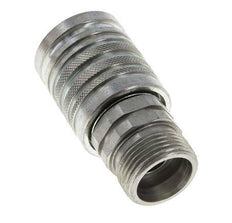 Acier DN 12.5 Coupleur hydraulique Manchon 20 mm S Anneau de compression ISO 7241-1 A/8434-1 D 20.5mm