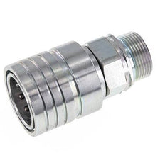 Acier Coupleur hydraulique DN 25 Manchon 25 mm S Anneau de compression ISO 7241-1 A/8434-1 D 34.3mm