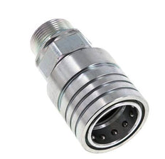 Acier Coupleur hydraulique DN 25 Manchon 25 mm S Anneau de compression ISO 7241-1 A/8434-1 D 34.3mm