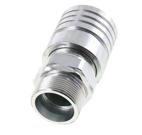 Acier Coupleur hydraulique DN 25 Manchon 30 mm S Anneau de compression ISO 7241-1 A/8434-1 D 34.3mm