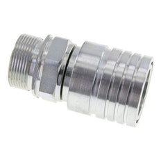 Acier Coupleur hydraulique DN 25 Manchon 30 mm S Anneau de compression ISO 7241-1 A/8434-1 D 34.3mm