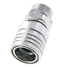 Acier Coupleur hydraulique DN 25 Manchon 30 mm S Anneau de compression ISO 7241-1 A/8434-1 D 34.3mm