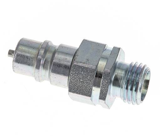 Acier DN 6.3 Coupleur hydraulique Bouchon 8 mm L Anneau de compression ISO 7241-1 A/8434-1 D 12mm
