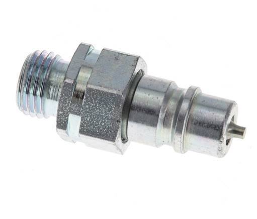 Acier DN 6.3 Coupleur hydraulique Bouchon 8 mm L Anneau de compression ISO 7241-1 A/8434-1 D 12mm