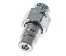 Acier DN 6.3 Coupleur hydraulique Bouchon 8 mm L Anneau de compression ISO 7241-1 A/8434-1 D 12mm