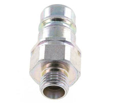 Acier DN 10 Coupleur hydraulique Bouchon 8 mm L Anneau de compression ISO 7241-1 A/8434-1 D 17.3mm