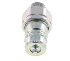 Acier DN 10 Coupleur hydraulique Bouchon 8 mm L Anneau de compression ISO 7241-1 A/8434-1 D 17.3mm