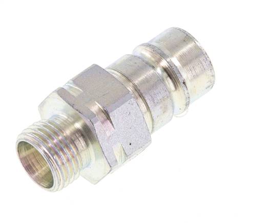 Acier DN 10 Coupleur hydraulique Bouchon 10 mm L Anneau de compression ISO 7241-1 A/8434-1 D 17.3mm