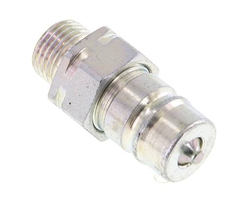 Acier DN 10 Coupleur hydraulique Bouchon 10 mm L Anneau de compression ISO 7241-1 A/8434-1 D 17.3mm