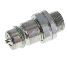 Acier DN 12.5 Coupleur hydraulique Bouchon 8 mm L Anneau de compression ISO 7241-1 A/8434-1 D 20.5mm