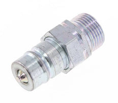 Acier DN 10 Coupleur hydraulique Bouchon 12 mm S Anneau de compression ISO 7241-1 A/8434-1 D 17.3mm