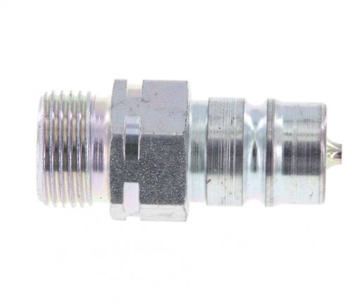 Acier DN 10 Coupleur hydraulique Bouchon 12 mm S Anneau de compression ISO 7241-1 A/8434-1 D 17.3mm