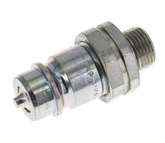 Acier DN 12.5 Coupleur hydraulique Bouchon 10 mm S Anneau de compression ISO 7241-1 A/8434-1 D 20.5mm