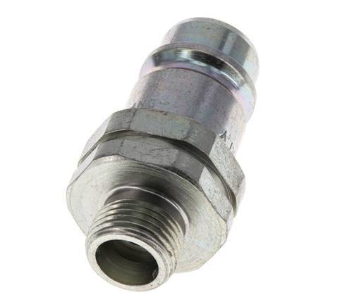 Acier DN 12.5 Coupleur hydraulique Bouchon 10 mm S Anneau de compression ISO 7241-1 A/8434-1 D 20.5mm