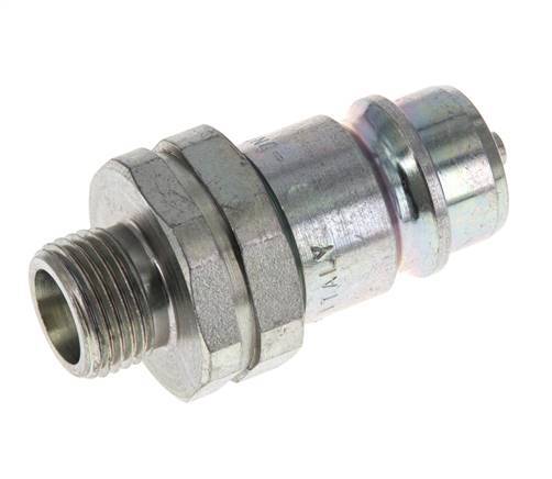 Acier DN 12.5 Coupleur hydraulique Bouchon 10 mm S Anneau de compression ISO 7241-1 A/8434-1 D 20.5mm