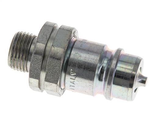 Acier DN 12.5 Coupleur hydraulique Bouchon 10 mm S Anneau de compression ISO 7241-1 A/8434-1 D 20.5mm