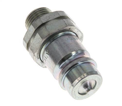 Acier DN 12.5 Coupleur hydraulique Bouchon 10 mm S Anneau de compression ISO 7241-1 A/8434-1 D 20.5mm