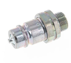 Acier DN 12.5 Coupleur hydraulique Bouchon 12 mm S Anneau de compression ISO 7241-1 A/8434-1 D 20.5mm