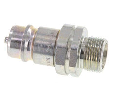 Acier DN 12.5 Coupleur hydraulique Bouchon 14 mm S Anneau de compression ISO 7241-1 A/8434-1 D 20.5mm