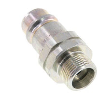 Acier DN 12.5 Coupleur hydraulique Bouchon 14 mm S Anneau de compression ISO 7241-1 A/8434-1 D 20.5mm