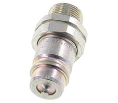 Acier DN 12.5 Coupleur hydraulique Bouchon 14 mm S Anneau de compression ISO 7241-1 A/8434-1 D 20.5mm
