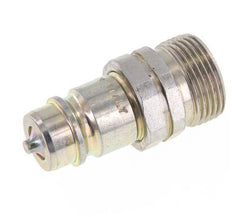 Steel DN 12.5 Hydraulic Coupling Plug 20 mm S Compression Ring ISO 7241-1 A/8434-1 D 20.5mm