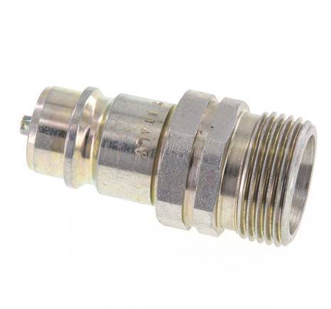 Acier DN 12.5 Coupleur hydraulique Bouchon 20 mm S Anneau de compression ISO 7241-1 A/8434-1 D 20.5mm
