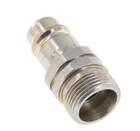 Acier DN 12.5 Coupleur hydraulique Bouchon 20 mm S Anneau de compression ISO 7241-1 A/8434-1 D 20.5mm