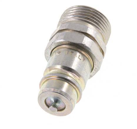 Acier DN 12.5 Coupleur hydraulique Bouchon 20 mm S Anneau de compression ISO 7241-1 A/8434-1 D 20.5mm