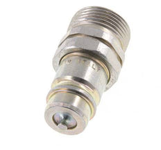 Acier DN 12.5 Coupleur hydraulique Bouchon 20 mm S Anneau de compression ISO 7241-1 A/8434-1 D 20.5mm