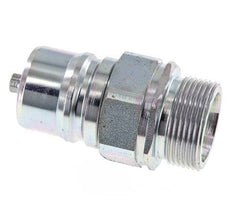 Steel DN 25 Hydraulic Coupling Plug 25 mm S Compression Ring ISO 7241-1 A/8434-1 D 34.3mm