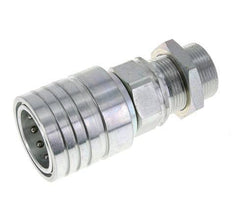 Acier Coupleur hydraulique DN 25 Socket 25 mm S Bague de compression Bulkhead ISO 7241-1 A/8434-1 D 34.3mm