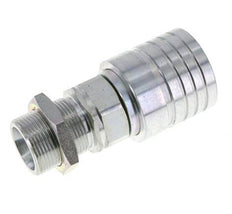 Acier Coupleur hydraulique DN 25 Socket 25 mm S Bague de compression Bulkhead ISO 7241-1 A/8434-1 D 34.3mm