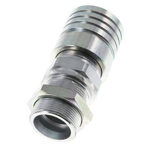 Acier Coupleur hydraulique DN 25 Socket 30 mm S Bague de compression Bulkhead ISO 7241-1 A/8434-1 D 34.3mm