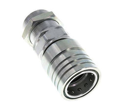 Acier Coupleur hydraulique DN 25 Socket 30 mm S Bague de compression Bulkhead ISO 7241-1 A/8434-1 D 34.3mm