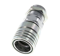 Acier Coupleur hydraulique DN 25 Socket 30 mm S Bague de compression Bulkhead ISO 7241-1 A/8434-1 D 34.3mm
