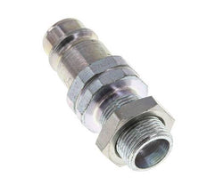 Acier DN 12.5 Coupleur hydraulique Bouchon 14 mm S Bague de compression Cloison ISO 7241-1 A/8434-1 D 20.5mm