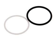 Jeu de joints en PTFE/NBR pour coupleur hydraulique ISO 7241-1 A (34.3 mm et 54 mm) [5 pièces].